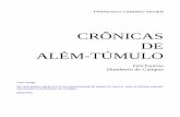 004 cronicas de alem tumulo - humberto de campos - chico xavier - ano 1937