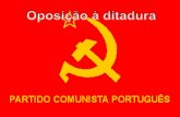 Oposiçao a ditadura
