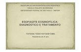 Esofagite eosinofílica diagnostico e tratamento