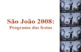 Programa das festas de S. João - Braga
