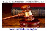Curso online exame de ordem direito processual civil