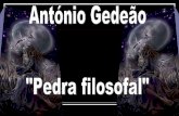 António Gedeão Pedra Filosofal