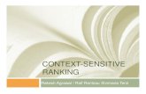 Context senstitive ranking_seminario_final