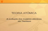 A evolucao dos modelos atomicos thomson