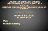 Sindrome de aarkog scott por Giovanny Guevara