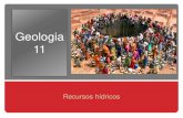Geologia 11   recursos geológicos - recursos hídricos