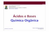 Acidos e Bases - Química Orgânica
