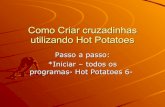 Como criar cruzadinha com o programa Hot Potates