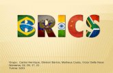 Trabalho de Geografia - BRICS