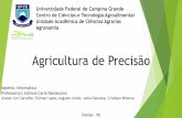 Agricultura de Precisão - UFCG Pombal