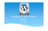 Wordpress para portais (cms)