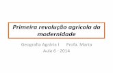 Aula 6 (slides)   primeira revolução agrícola moderna