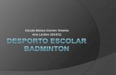 Badminton- Desporto Escolar