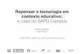 Repensar a tecnologia em contexto educativo: o caso do SAPO Campus