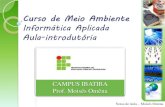 Aula   01 - MA1 - ifes -  1 semestre 2011
