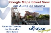 Google Maps Street View em Aulas de Idioma