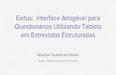 EXITUS - Interface amigável para questionários utilizando tablets em entrevistas estruturadas