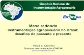 Instrumentação Agropecuária no Brasil_Siagro2014_Embrapa Intrumentação