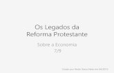Os legados da reforma protestante 7
