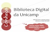 Tutorial: Conheça a Biblioteca Digital da UNICAMP