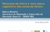 SEMINÁRIO ABMES - Avaliação dos cursos de Direito no Brasil: atual conjuntura e questões prospectivas(II)