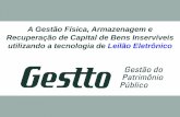 GESTTO – “A Gestão Física, Armazenagem e Recuperação de Capital de Bens Inservíveis utilizando a tecnologia de Leilão Eletrônico”