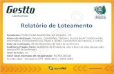 GESTTO - MODELO DE RELATORIO DE LOTEAMENTO