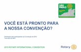 Convenção em São Paulo — Webinar de orientação