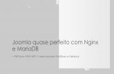 Joomla quase perfeito com Nginx e MariaDB