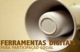 Ferramentas Digitais para Participaçã Social / Alexandre Gomes