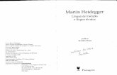 Martin Heidegger Língua, Tradição e Técnica