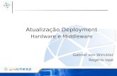 Atualização Deployment - Hardware e Middleware - Gabriel Winckler