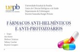 Fármacos anti helmínticos e anti-protozoários