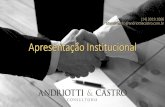 Institucional Andriotti & Castro Consultoria
