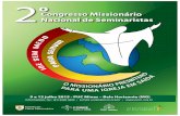 Cartaz 2° Congresso Missionário Nacional de Seminaristas