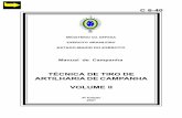 MANUAL DE CAMPANHA TÉCNICA DE TIRO DE ARTILHARIA DE CAMPANHA VOLUME II C 6-40