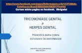 TRICOMONÍASE E HERPES GENITAL