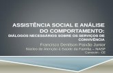 Assistência Social e Análise do Comportamento - diálogos necessários sobre os Serviços de Convivencia