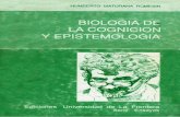 Biologia de la cognicion y epistemologia, Humberto Maturana