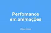 Performance em animac§oƒes