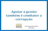 Apresentação CGU SFC - Dia Internacional combate a corrupção