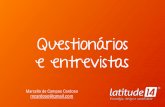 DI - Questionários e entrevistas