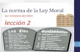 Licción 2   la norma de la ley moral