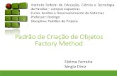 Patterns: Factory Method