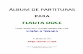 Album de partituras_para_flauta_doce_2011_jorge_nobre