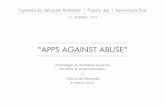 App Contra a Violência Doméstica – parte I