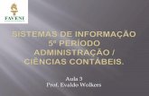 Sistemas de Informação - Faveni - Prof. Evaldo Wolkers - Aula 3