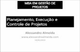 Planejamento, Execução e Controle de Projetos (19/05/2015)