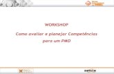Workshop - Como avaliar e planejar competências para um PMO