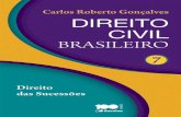 Direito civil brasileiro vol. vii   carlos roberto gonçalves - sucessões - 2014